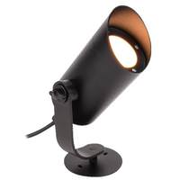 American Lighting 10 watt 120/277 volt RGBTW Black Spektrum+ Smart Flood